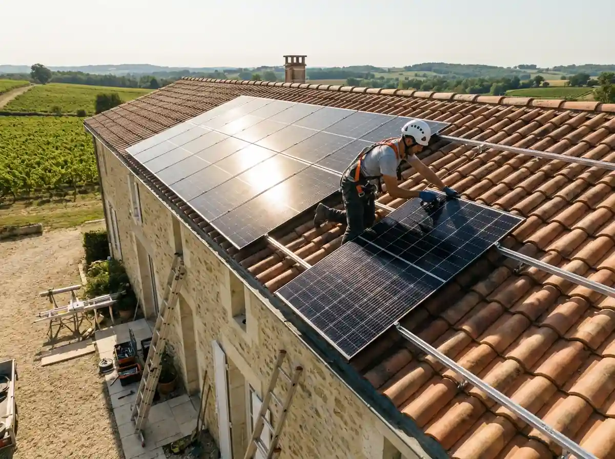 Installation de Panneaux Solaires Beautiran